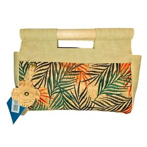 Naughty Monkey Palms Bag in Tan NWT